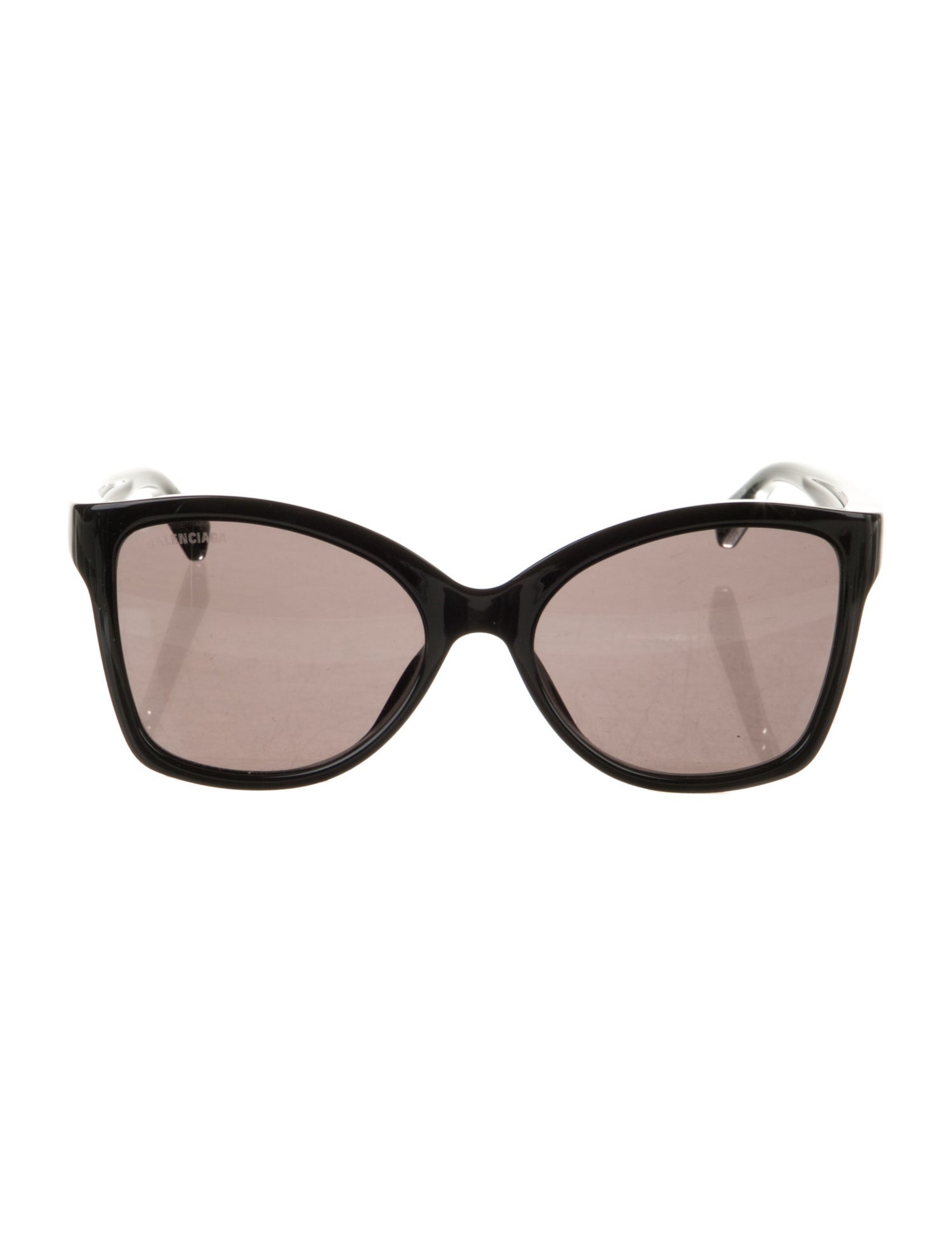 Balenciaga Oversize Mirrored Sunglasses