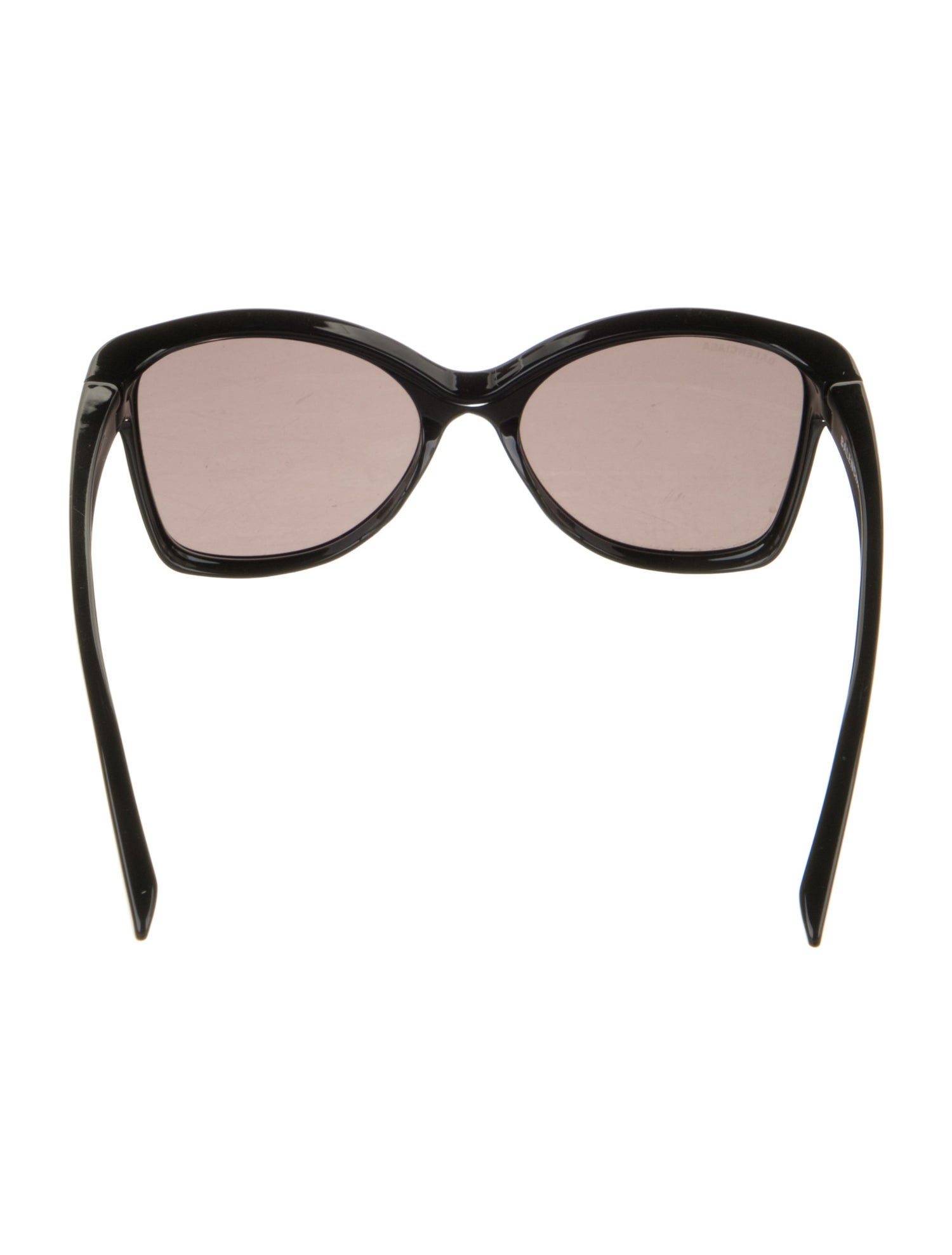 Balenciaga Oversize Mirrored Sunglasses