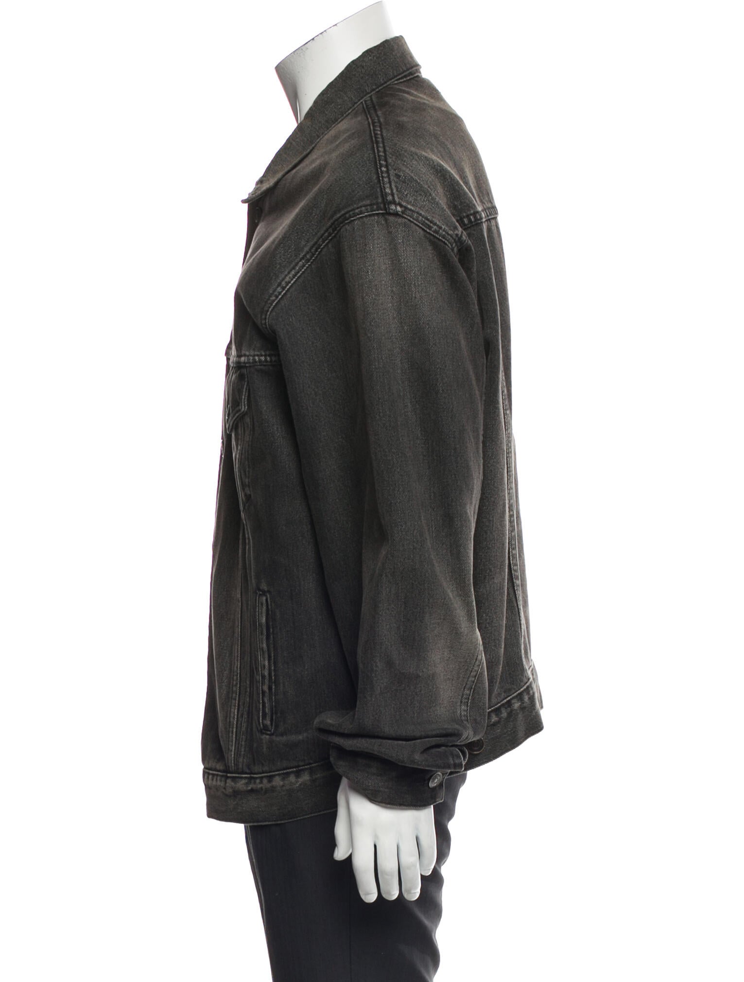 Balenciaga 2018 'You are the World' Denim Jacket