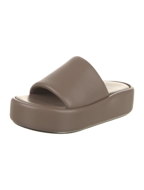 Balenciaga Leather Slides