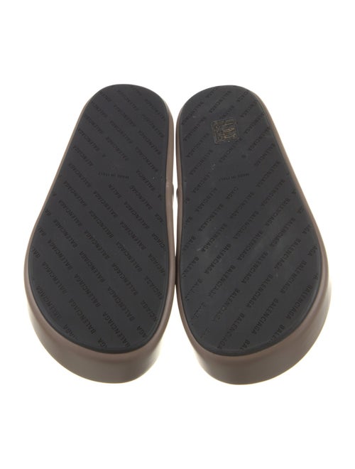 Balenciaga Leather Slides