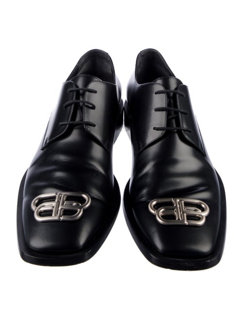 Balenciaga Leather Dress Loafers