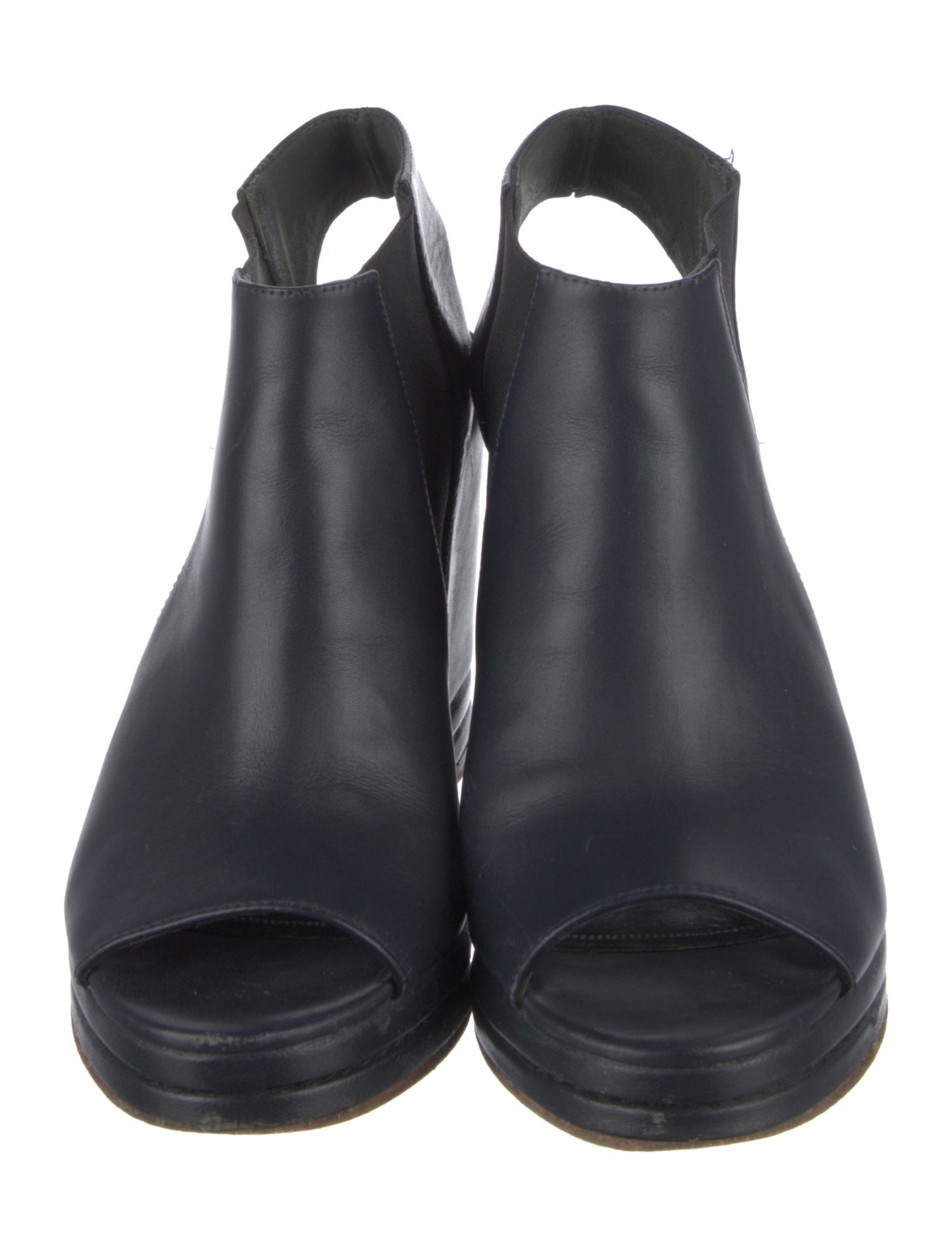 Balenciaga Leather Slingback Sandals