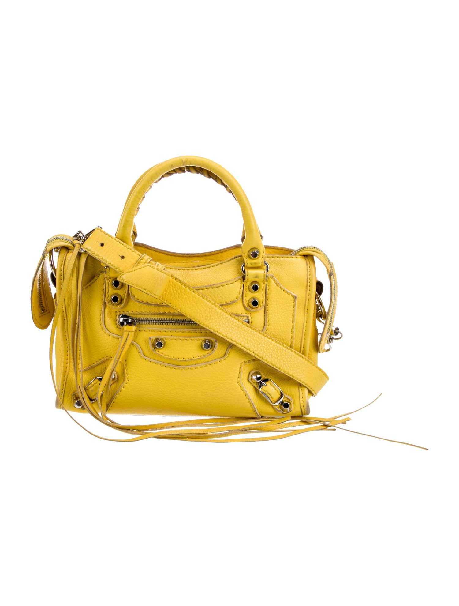 Balenciaga Leather Motocross Classic City Mini