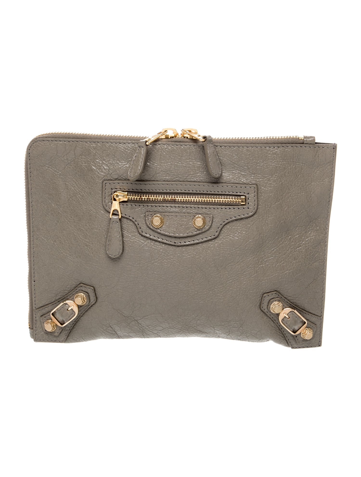 Balenciaga Leather Clutch