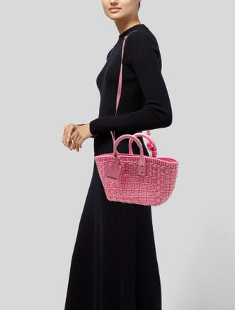 Balenciaga PVC Bistro Basket w/ Strap XS 2022