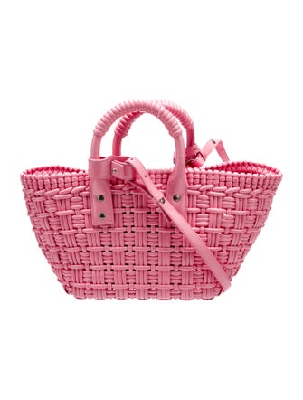 Balenciaga PVC Bistro Basket w/ Strap XS 2022