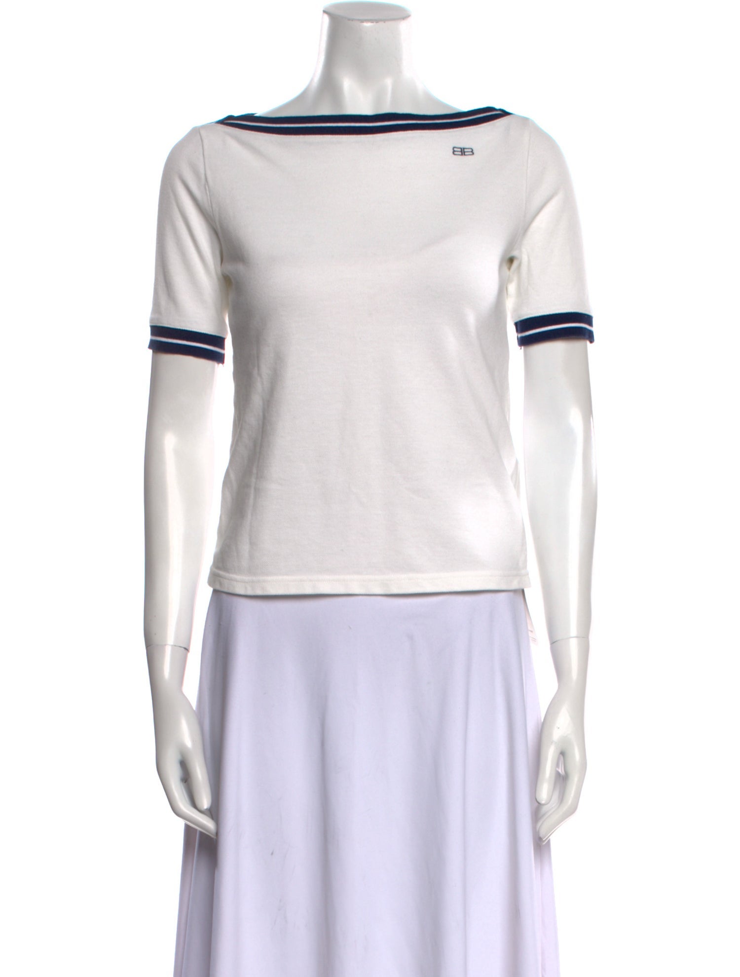 Balenciaga Vintage La Mode BB Logo Top