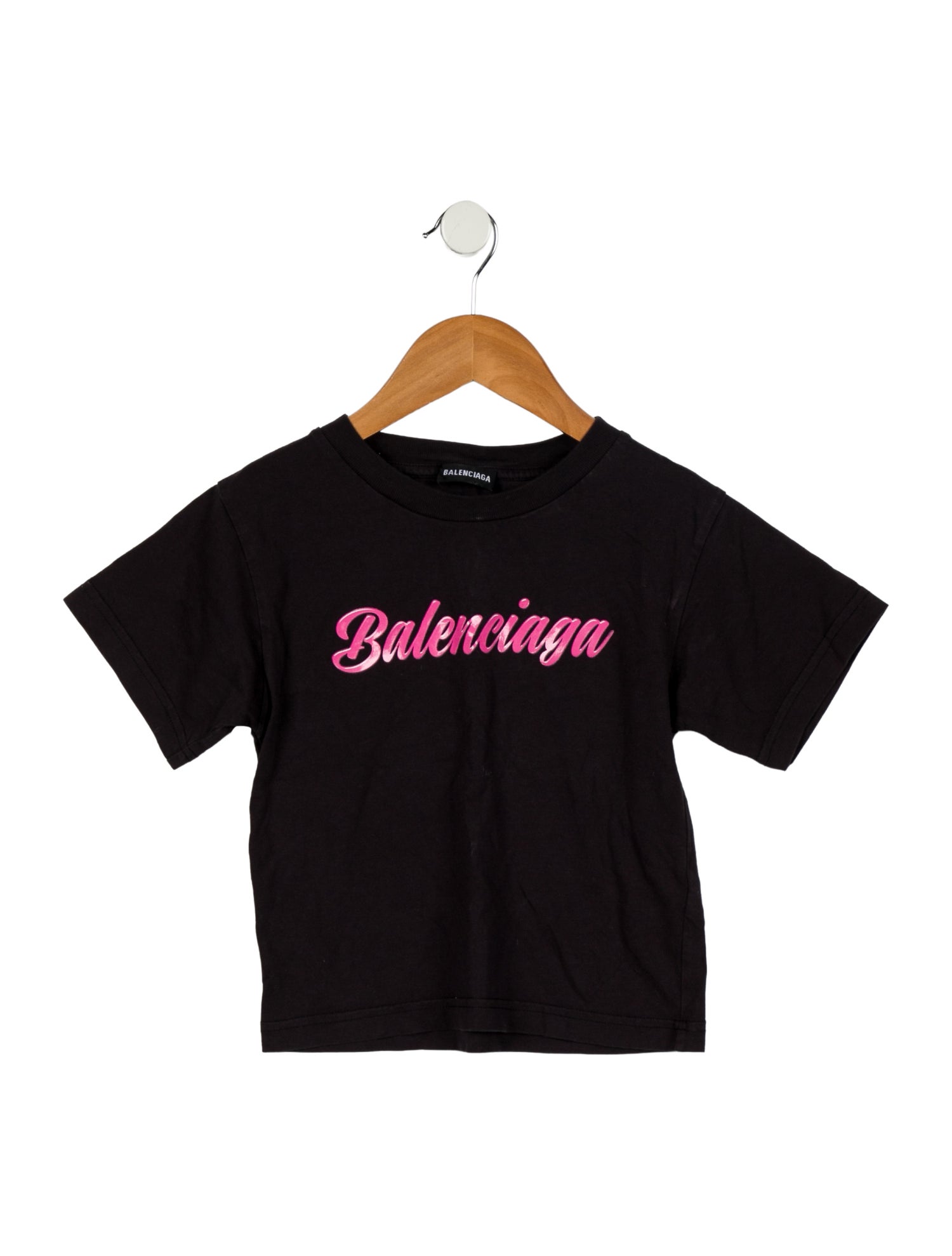Balenciaga Toddler Girls' Logo Graphic Top