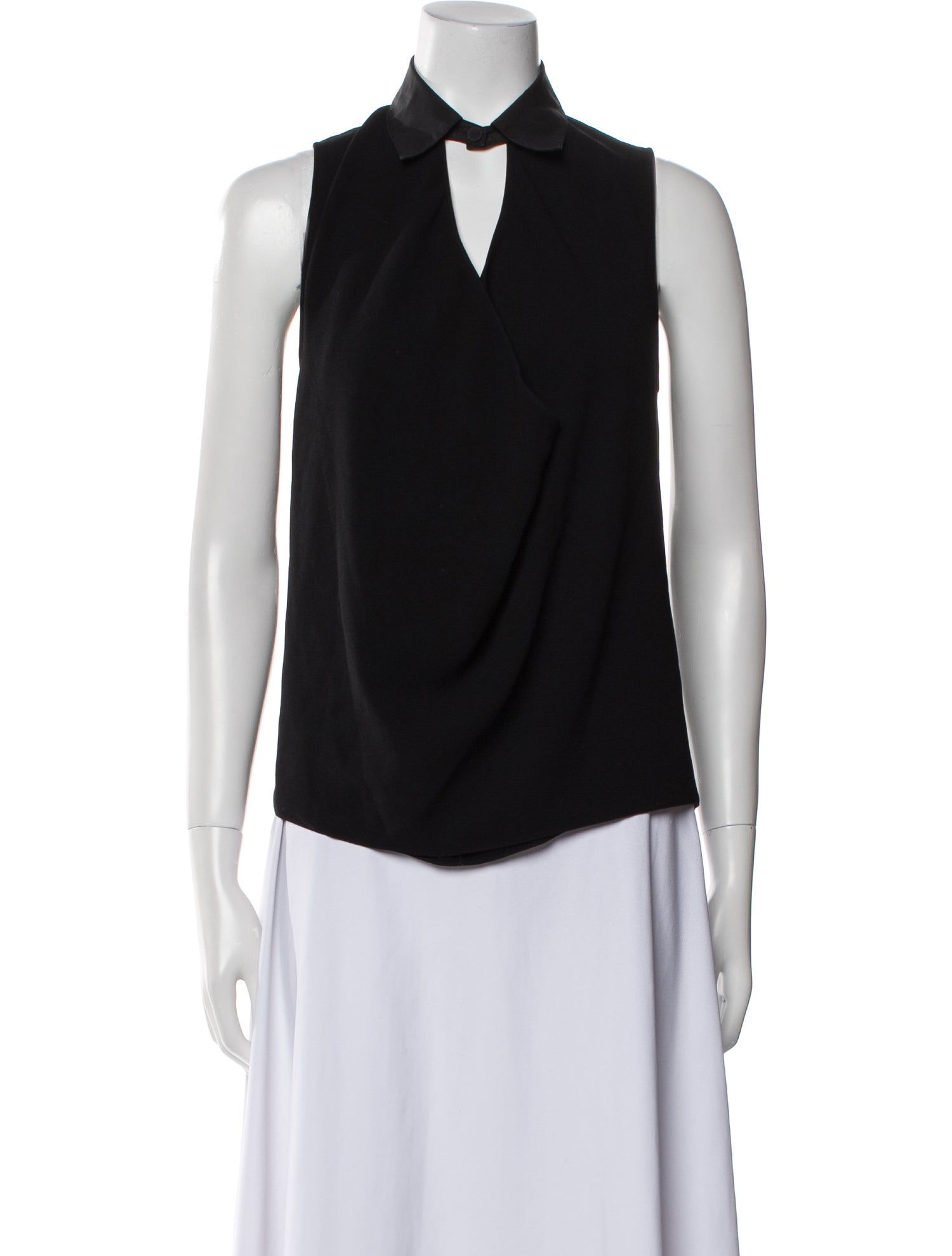 Balenciaga 2013 V-Neck Blouse