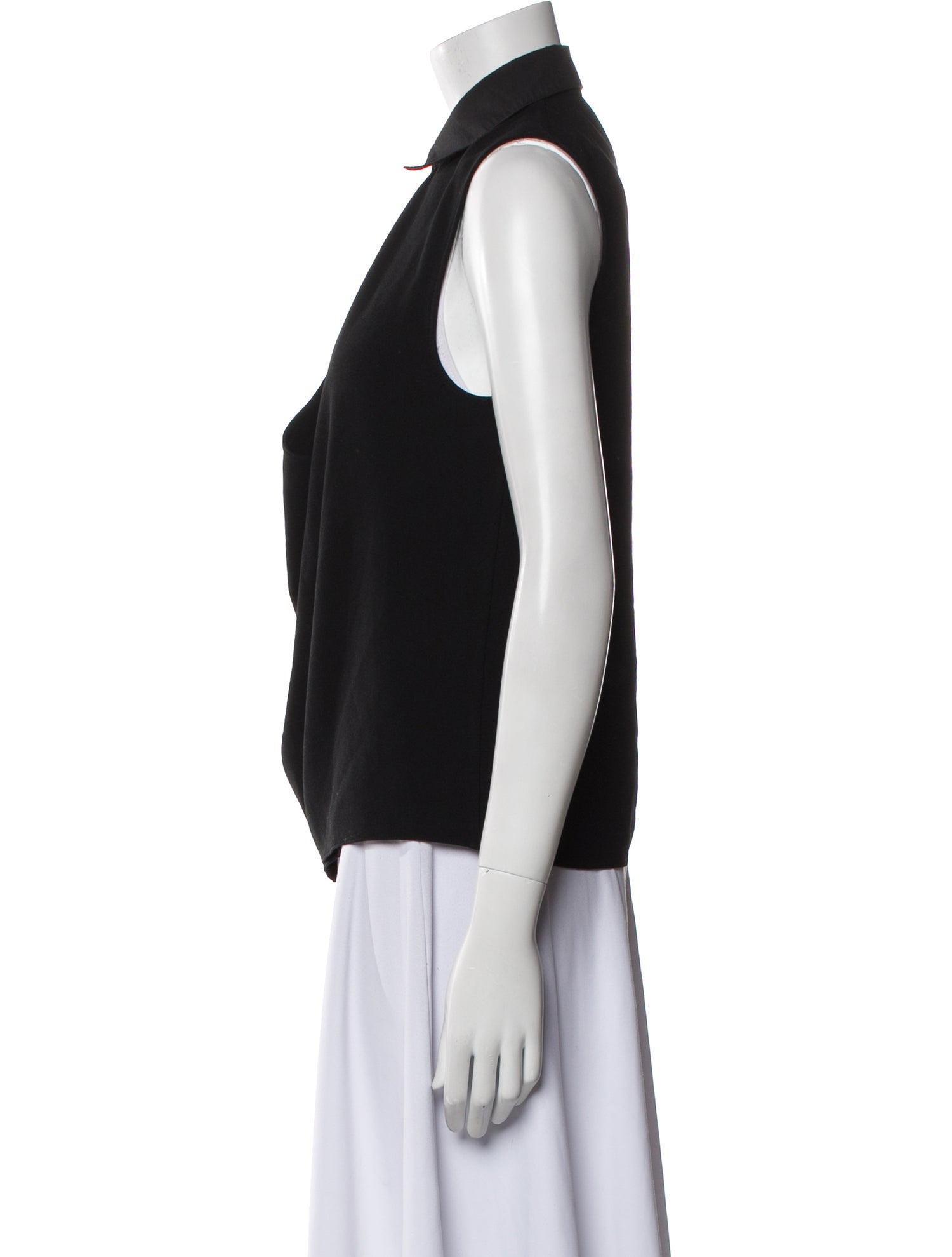Balenciaga 2013 V-Neck Blouse