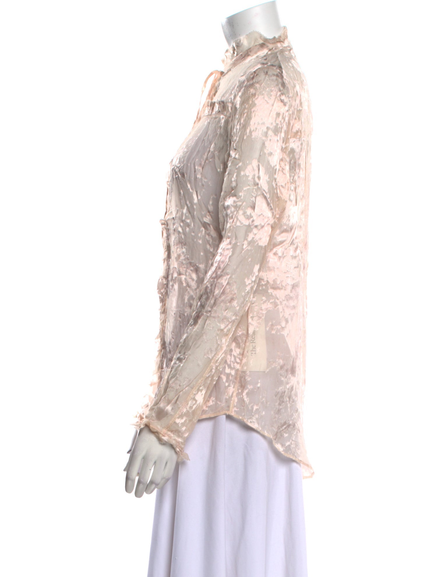 Balenciaga 2015 Silk Blouse