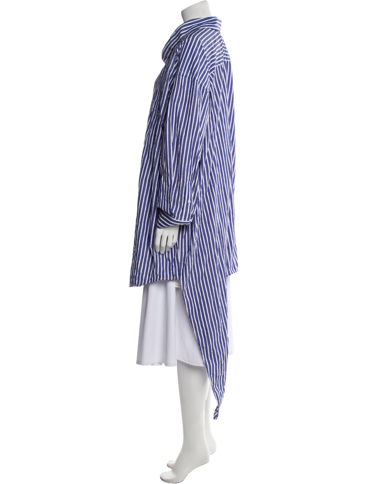 Balenciaga 2021 Striped Tunic