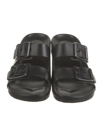 Balenciaga Leather Slides