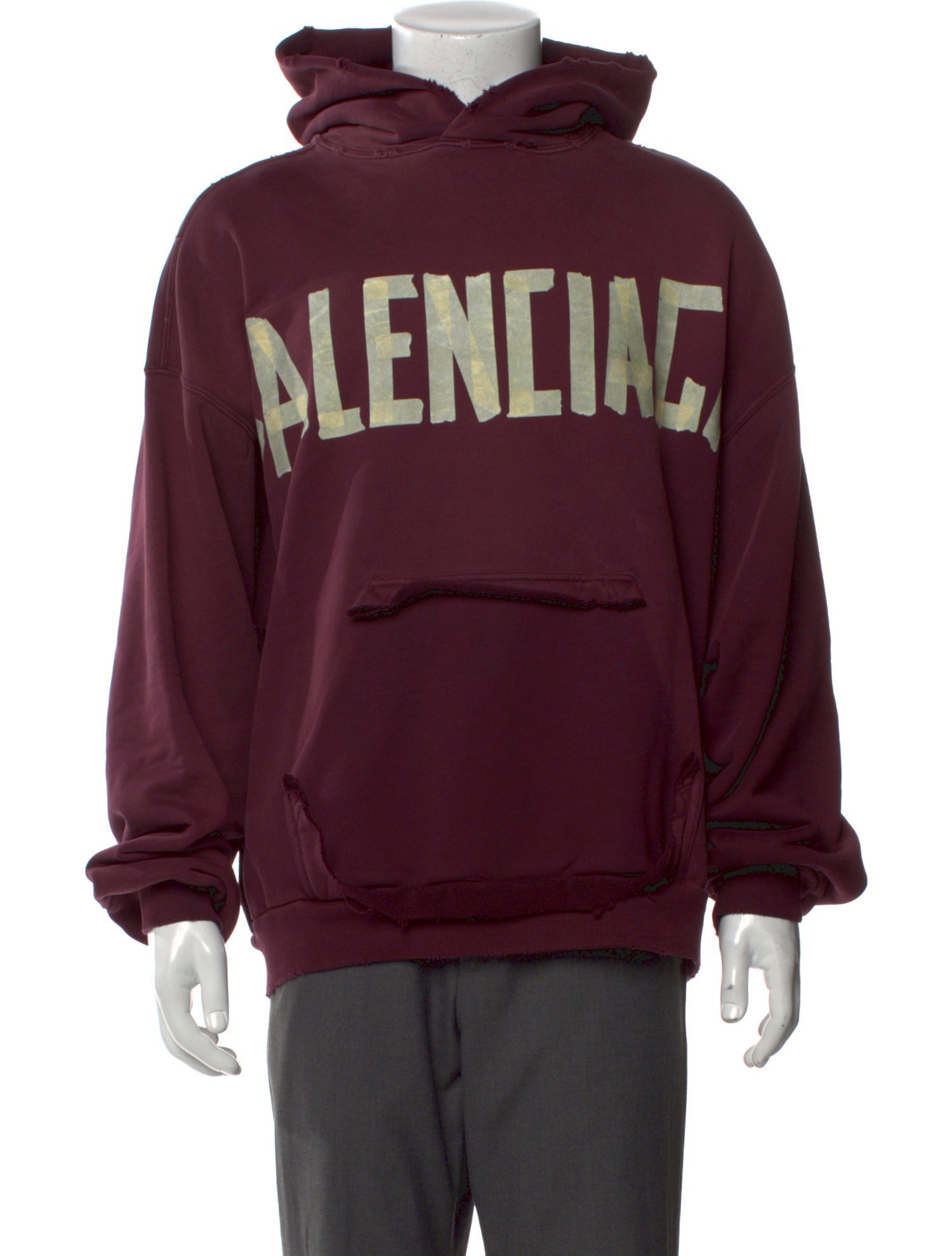 Balenciaga 2024 Tape Type Hoodie