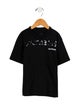 Balenciaga Boys' Crew Neck Graphic T-Shirt