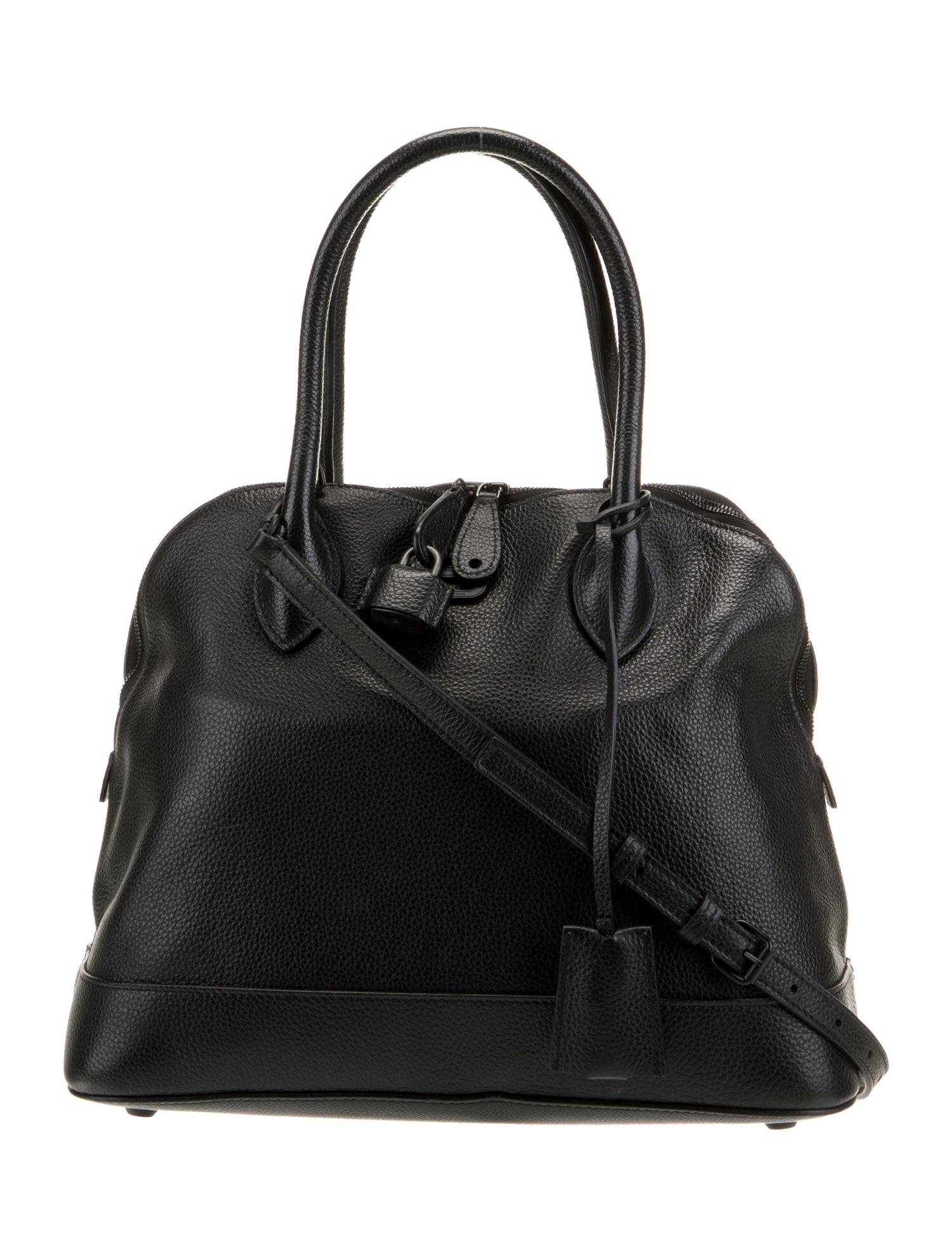 Balenciaga Leather Ville Supple Top Handle Bag