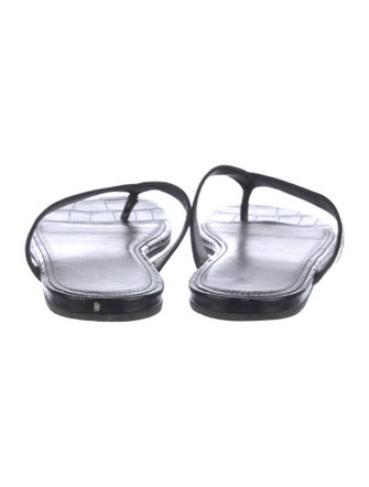 Balenciaga Leather Printed Flats