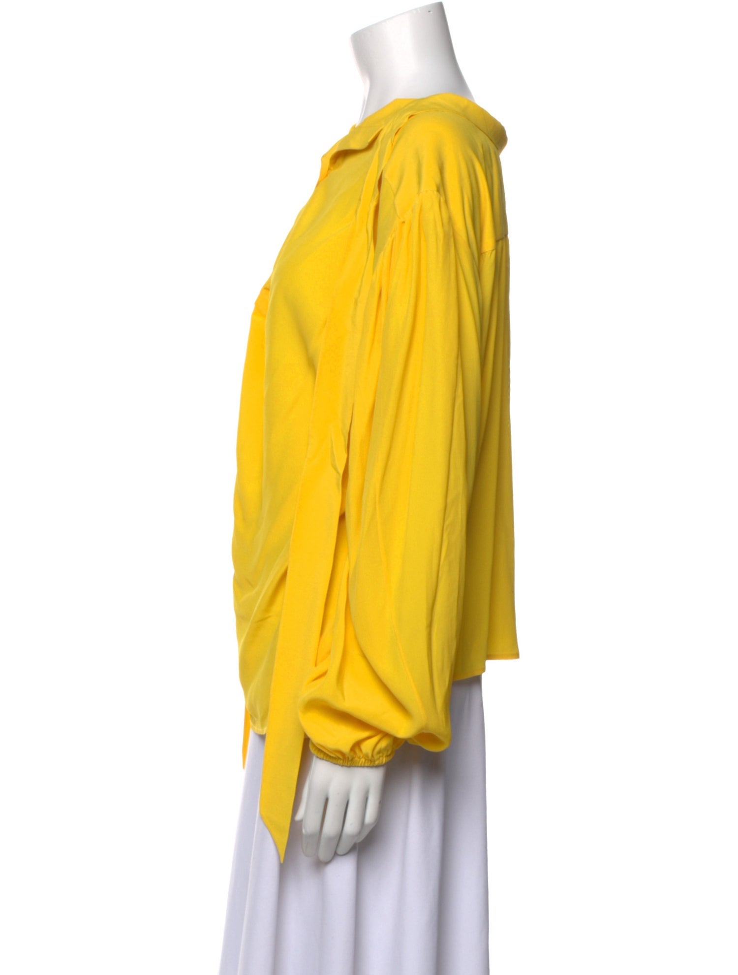 Balenciaga 2016 V-Neck Blouse