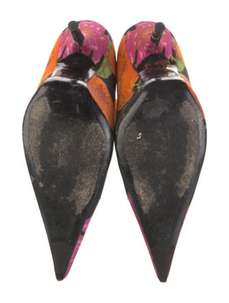 Balenciaga Neoprene Floral Print Sock Boots