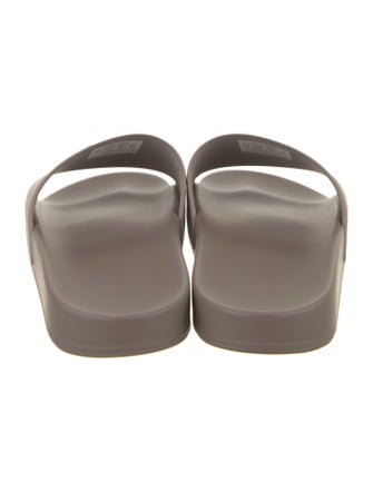 Balenciaga Rubber Printed Slides