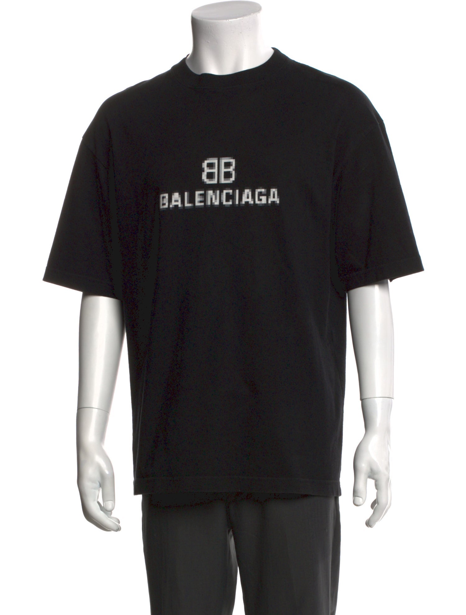 Balenciaga 2021 Signature Logo T-Shirt