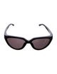 Balenciaga Oversize Tinted Sunglasses