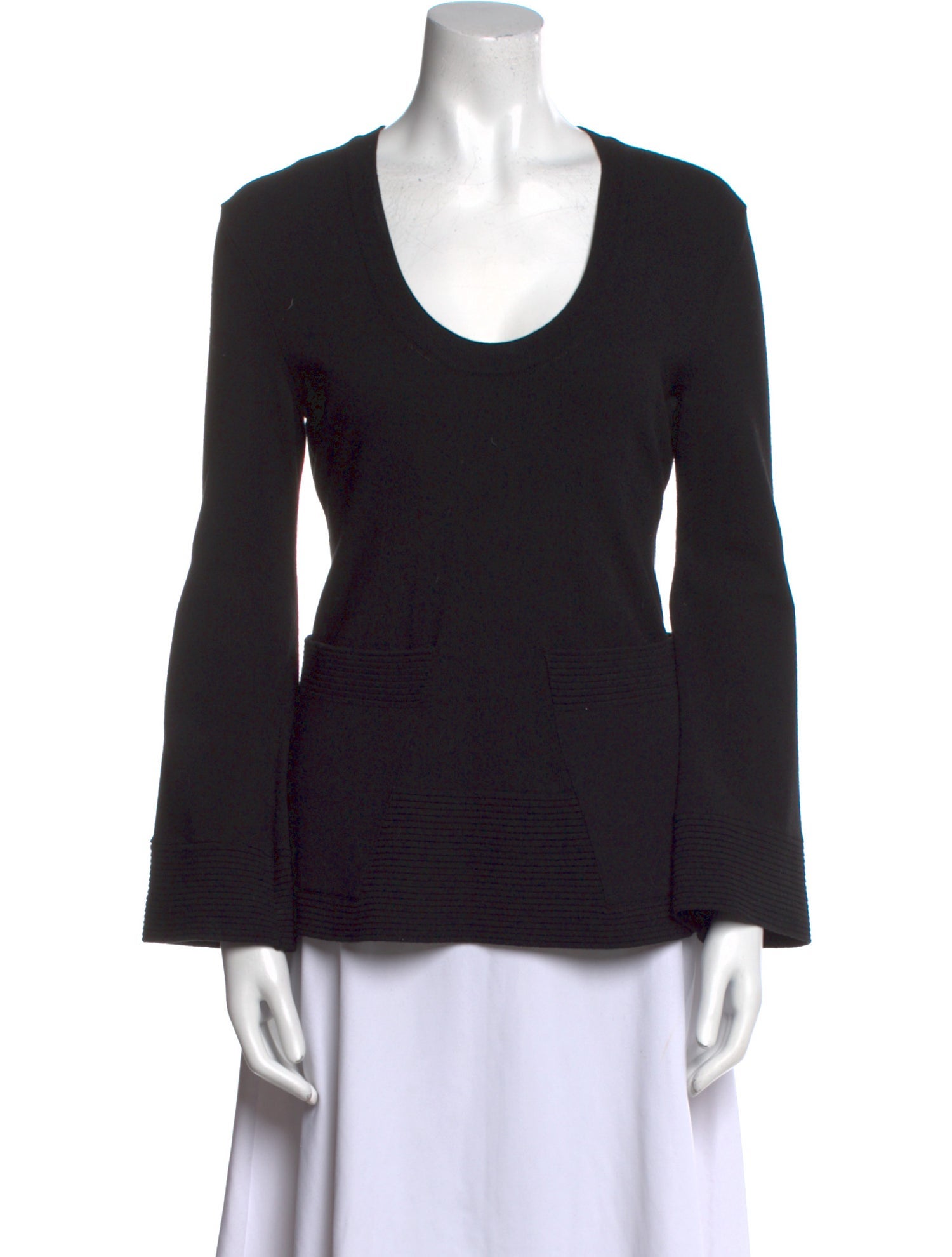 Balenciaga 2015 Scoop Neck Top