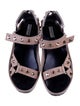 Balenciaga Leather Studded Accents Gladiator Sandals