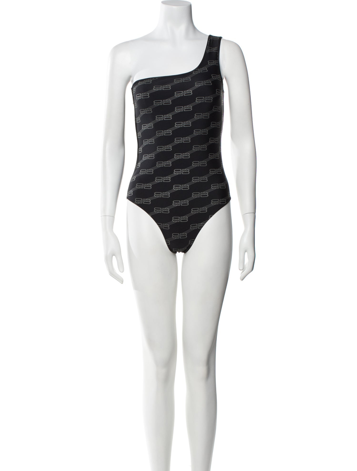 Balenciaga 'BB Monogram' Printed One-Piece