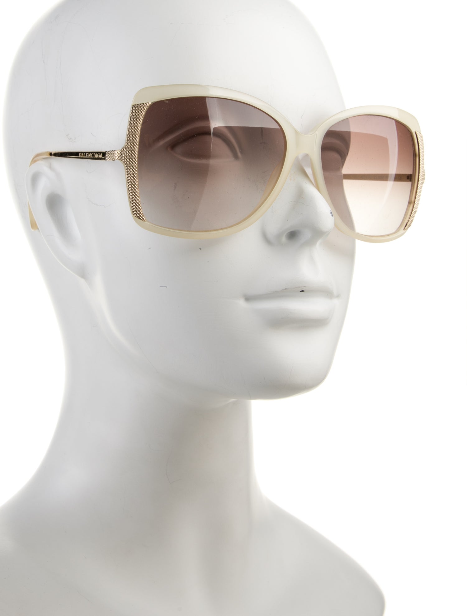 Balenciaga Oversize Gradient Sunglasses