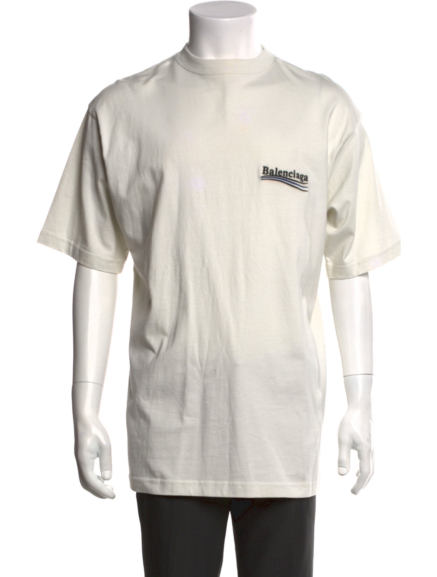 Balenciaga 2021 Signature Logo T-Shirt