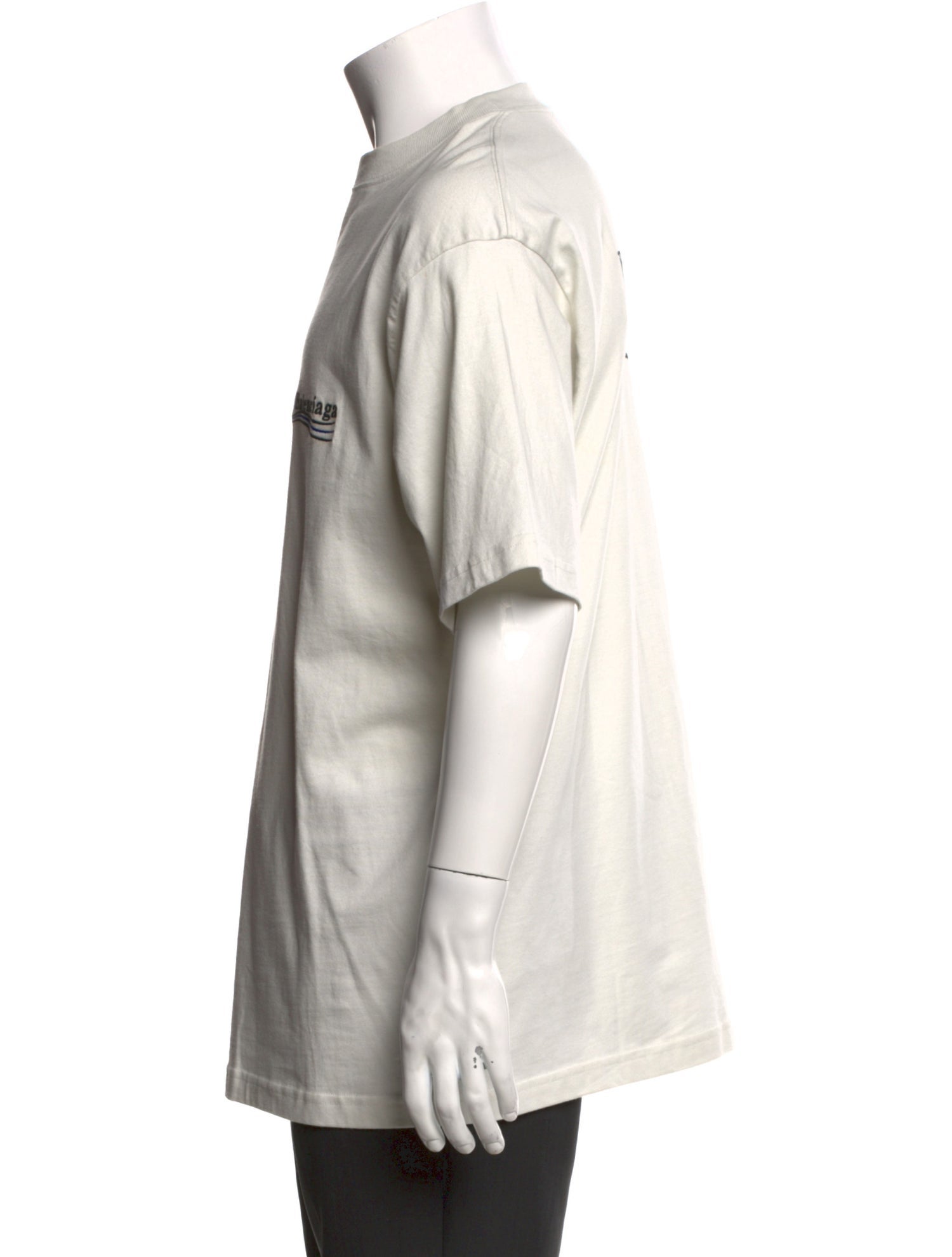 Balenciaga 2021 Signature Logo T-Shirt