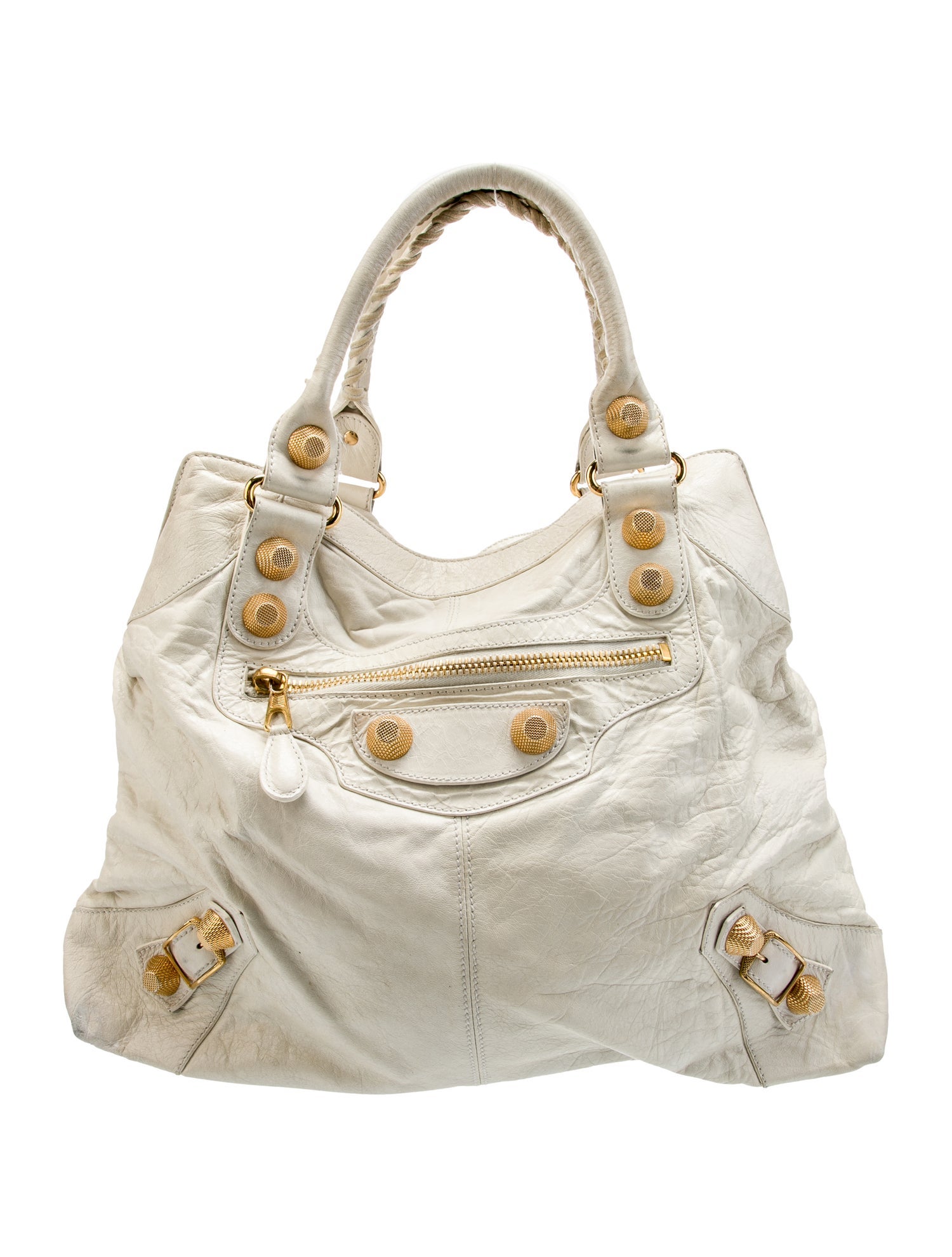 Balenciaga Leather Top Handle Bag