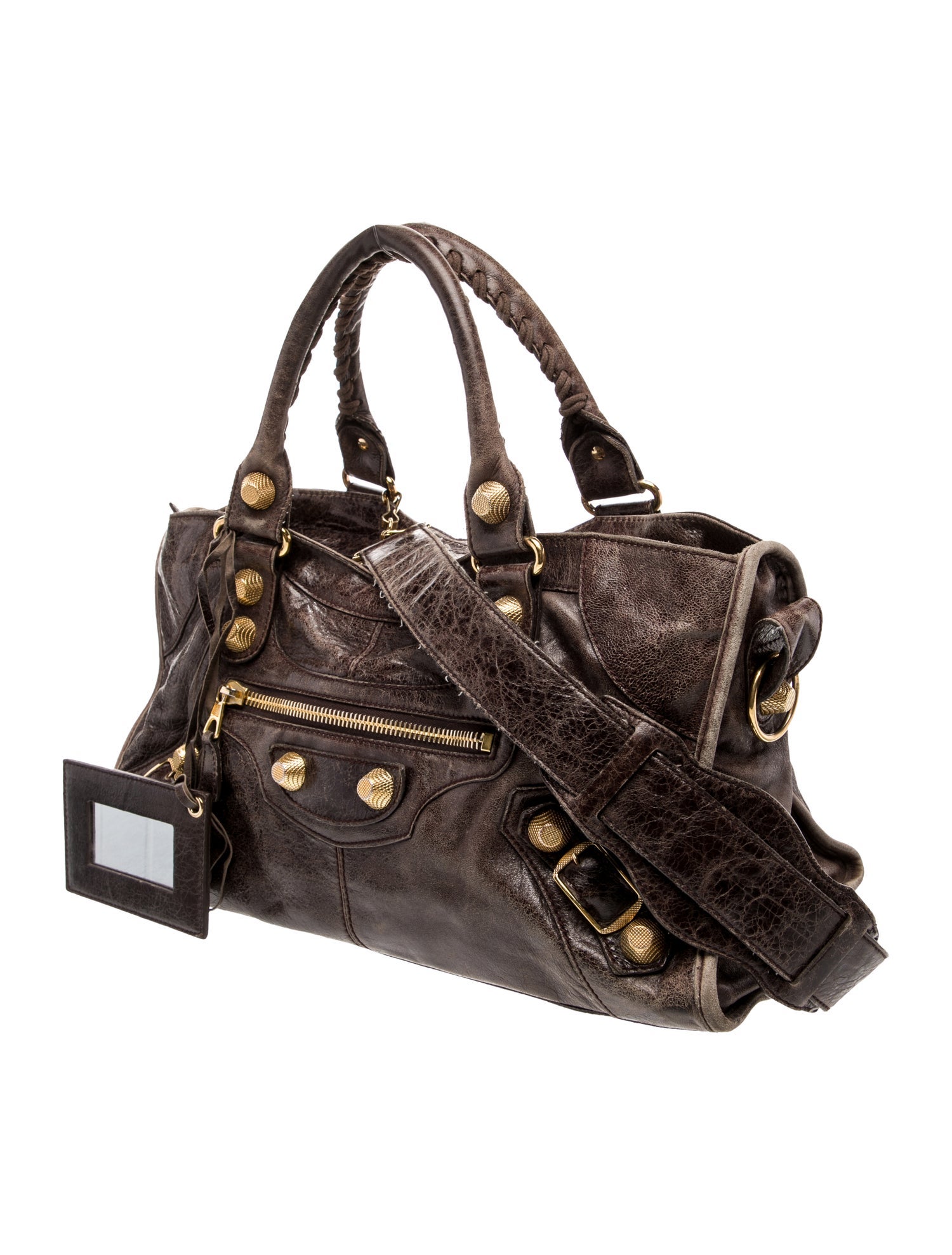 Balenciaga Leather Shoulder Bag