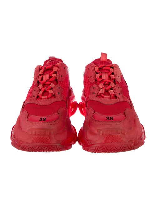 Balenciaga Triple S 'Clear Sole' Chunky Sneakers