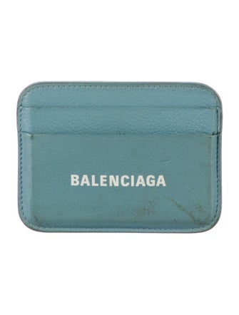 Balenciaga 2021 Leather Compact Wallet