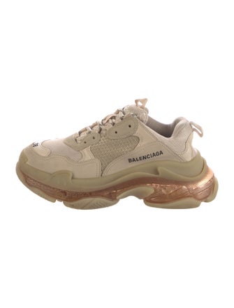 Balenciaga Triple S 'Clear Sole' Chunky Sneakers