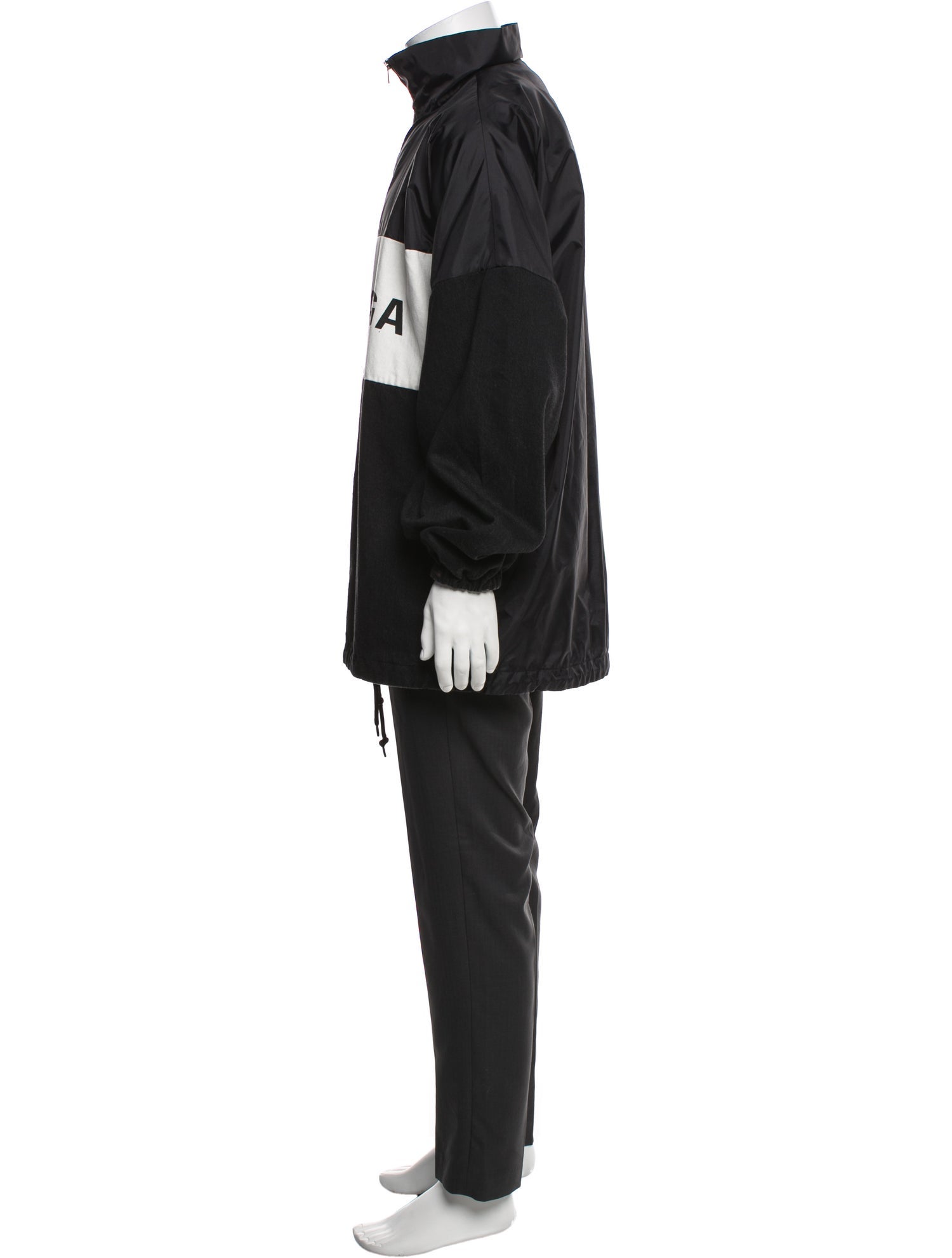 Balenciaga 2019 Graphic Print Windbreaker