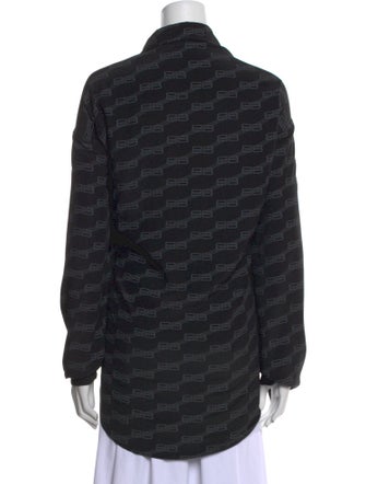 Balenciaga 2022 'BB Monogram' Button-Up Top