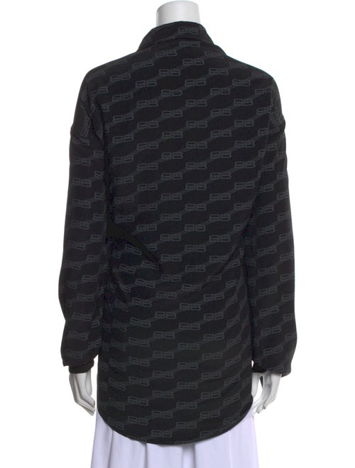 Balenciaga 2022 'BB Monogram' Button-Up Top