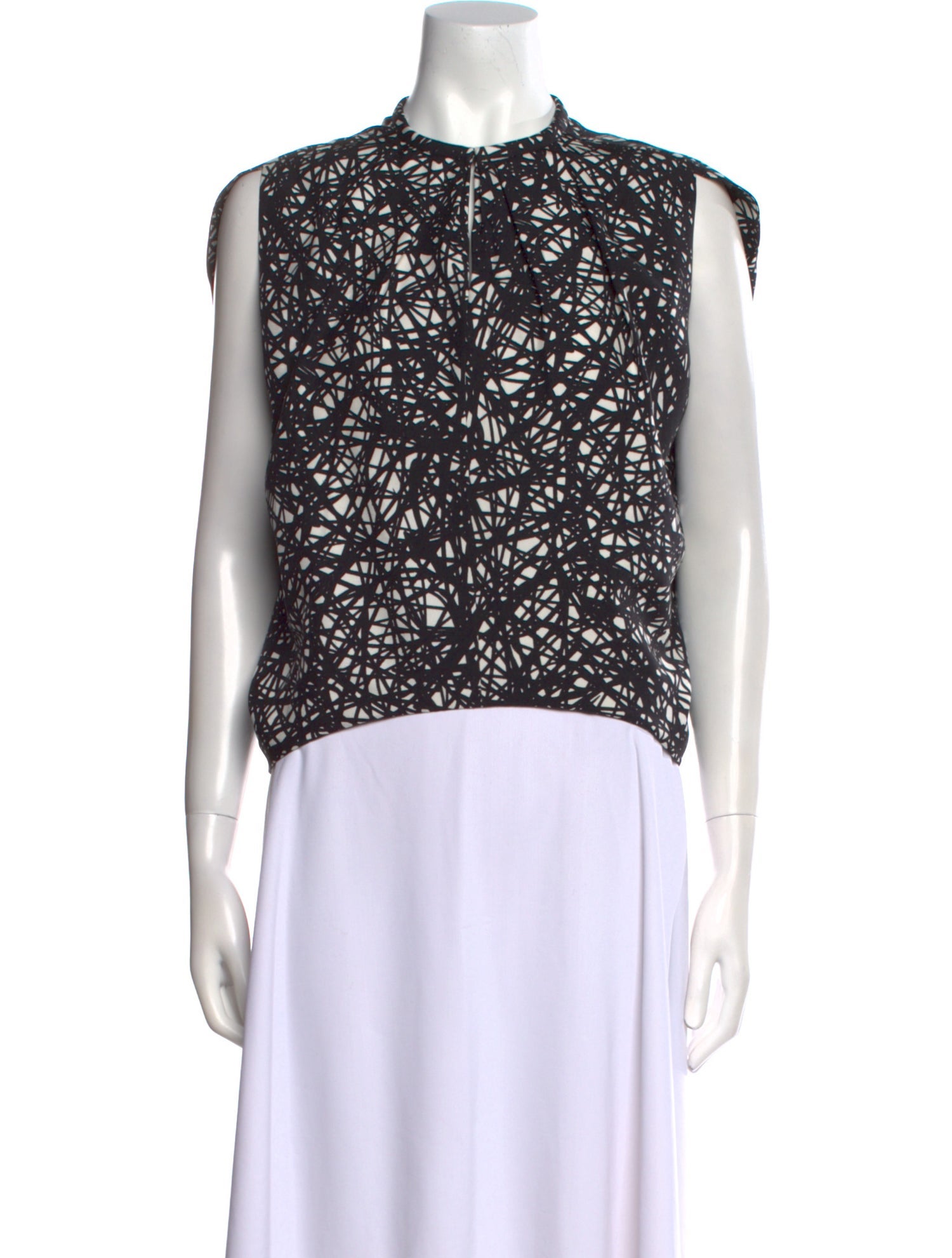 Balenciaga 2013 Silk Top