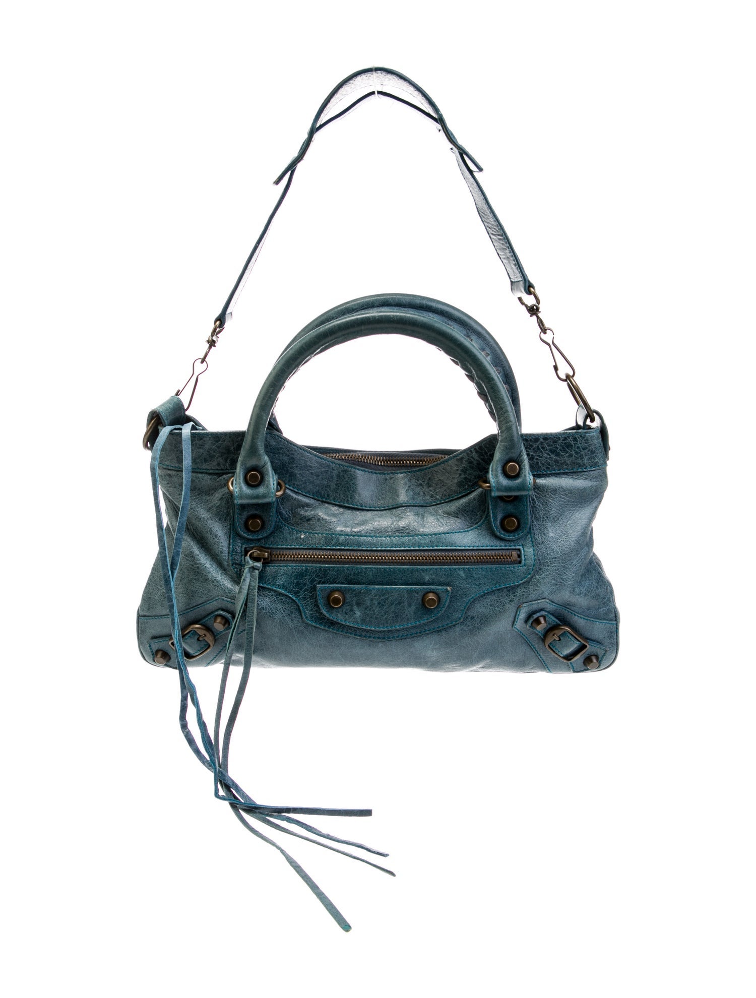 Balenciaga Leather Motocross Classic First