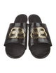 Balenciaga Leather Slides