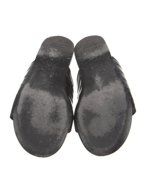 Balenciaga Leather Slides