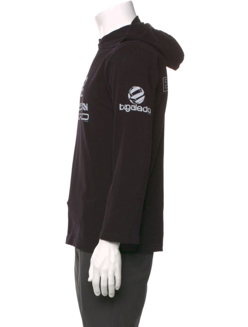 Balenciaga 2023 Graphic Print Hoodie