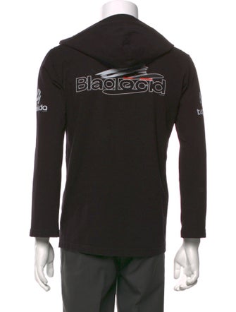 Balenciaga 2023 Graphic Print Hoodie