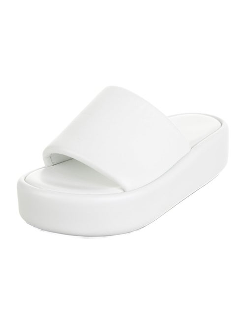 Balenciaga Leather Slides