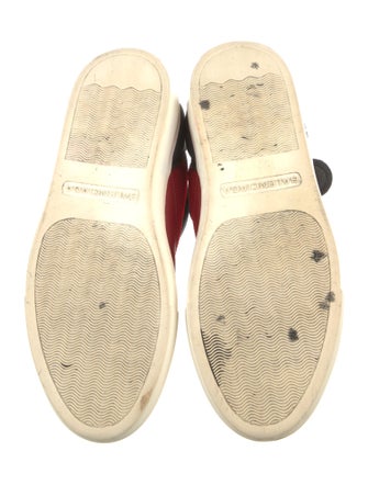 Balenciaga Leather Colorblock Pattern Sneakers