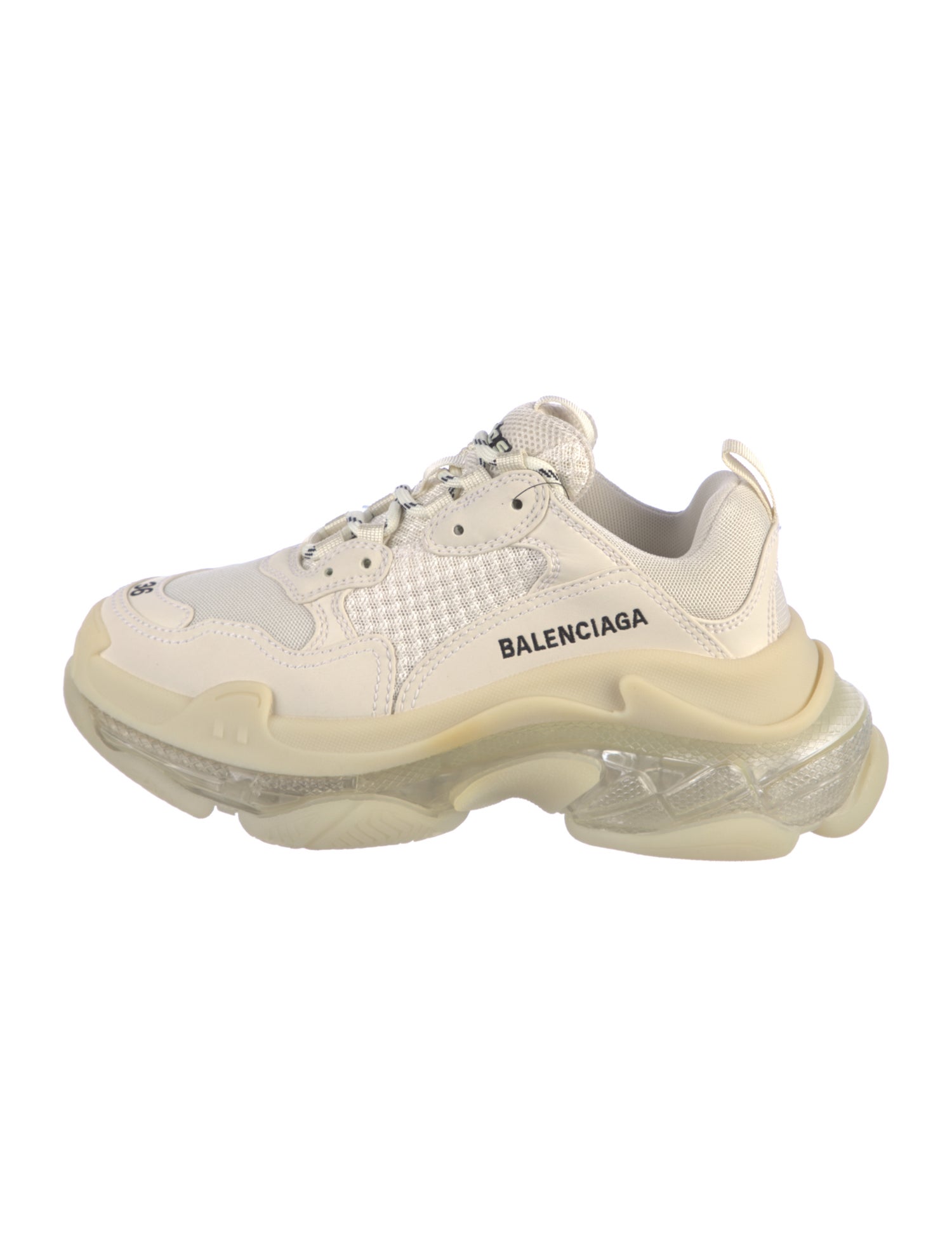 Balenciaga Triple S 'Clear Sole' Chunky Sneakers